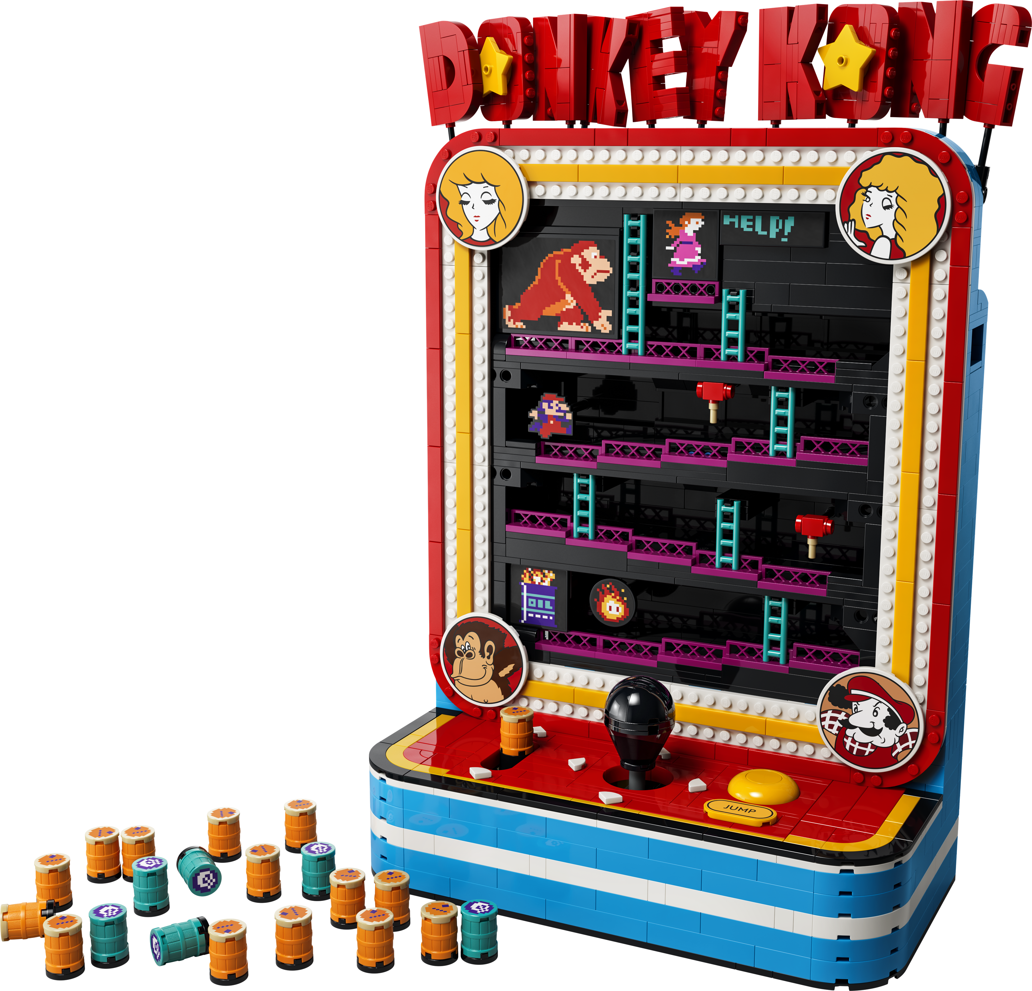 LEGO Donkey Kong™ Arcade Retro Gaming Collector's Set 72051